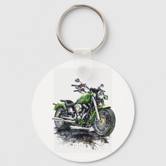 Porte-clés  Ride Forever – Motorcycle Keychain (Recto)