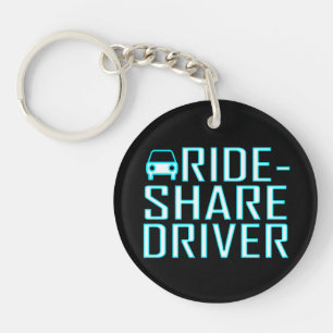 Porte-clés Ride Share Driving Uber Driver Rideshare