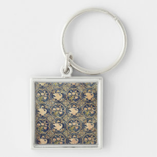 Porte-clés Rideau décoré des cygnes et du fleur-De-lys