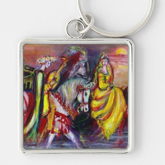 Porte-clés RIDERS DANS le détail de la nuit (Devant)