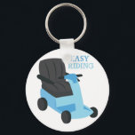 Porte-clés Riding Facile<br><div class="desc">Accentuer un projet pour un sac de voyage en fauteuil roulant.</div>
