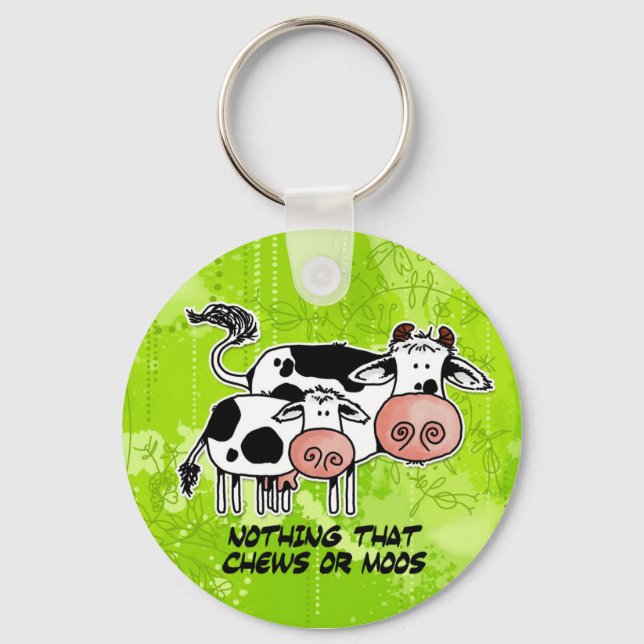 Porte-clés rien qui mâche ou moos (Recto)
