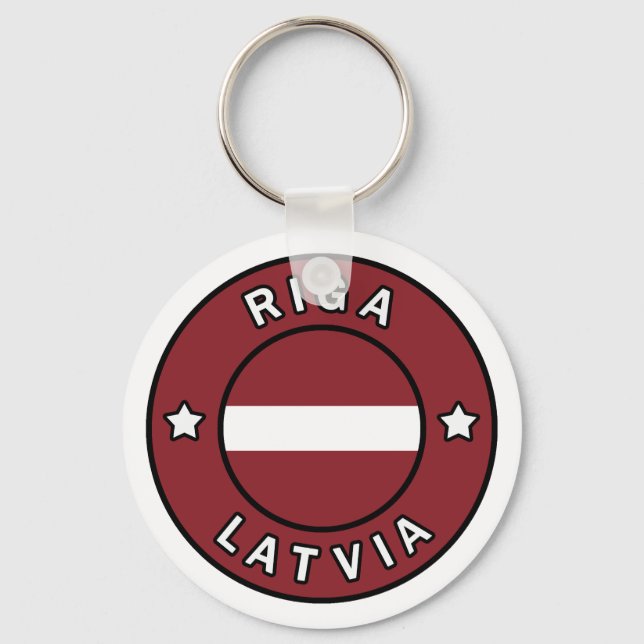 Porte-clés Riga Lettonie (Recto)