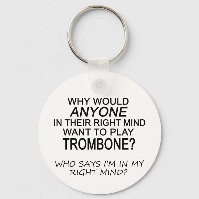 Porte-clés Right Mind Trombone (Recto)