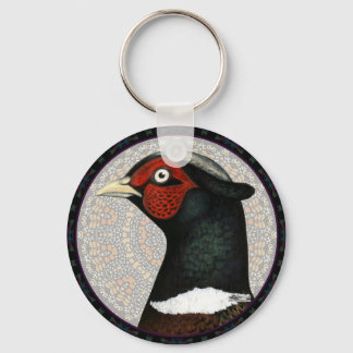 Porte-clés Ringneck Pheasant Circle