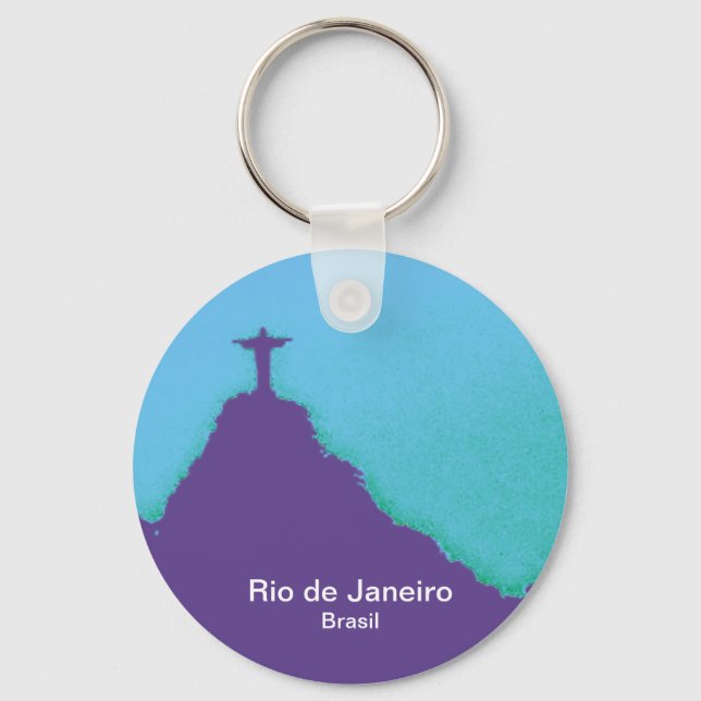 Porte-clés Rio, Corcovado, Cristo (Recto)