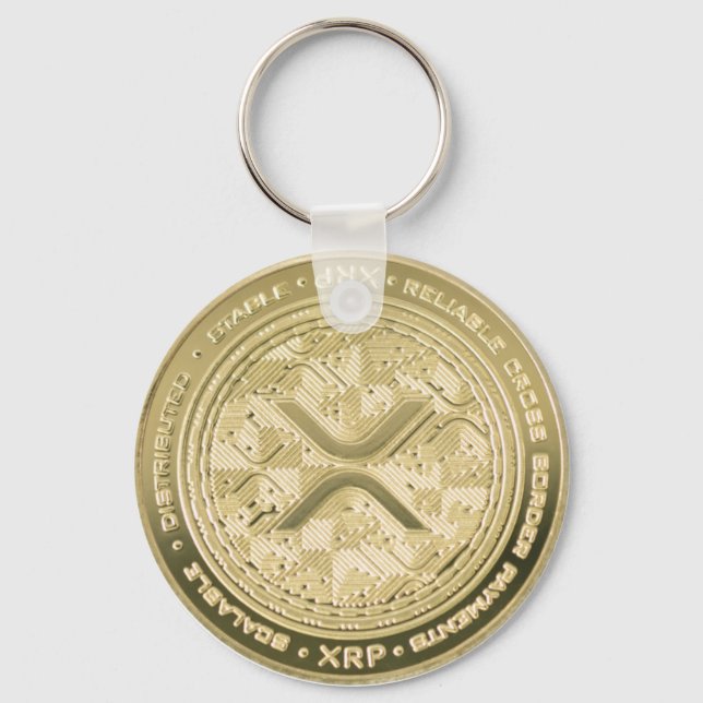 Porte-clés Ripple Coin Keychain (Recto)