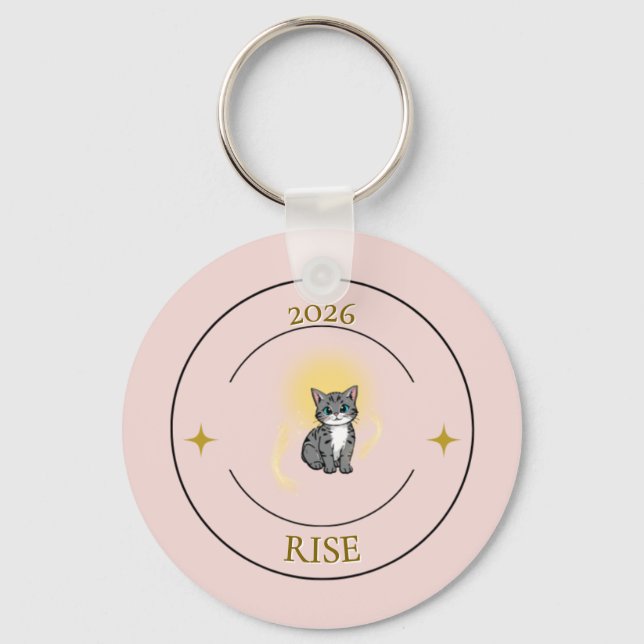 Porte-clés Rise 2026 Kitten Keychain (Recto)