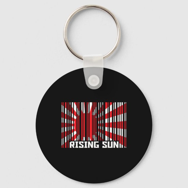 Porte-clés Rising Sun Karate Code (Recto)