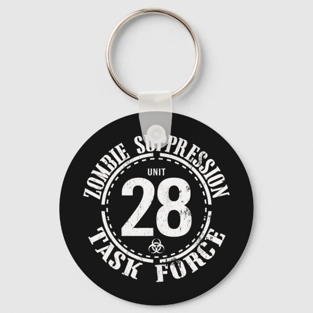 Porte-clés Risque biologique : Porte - clé de contamination z (Recto)