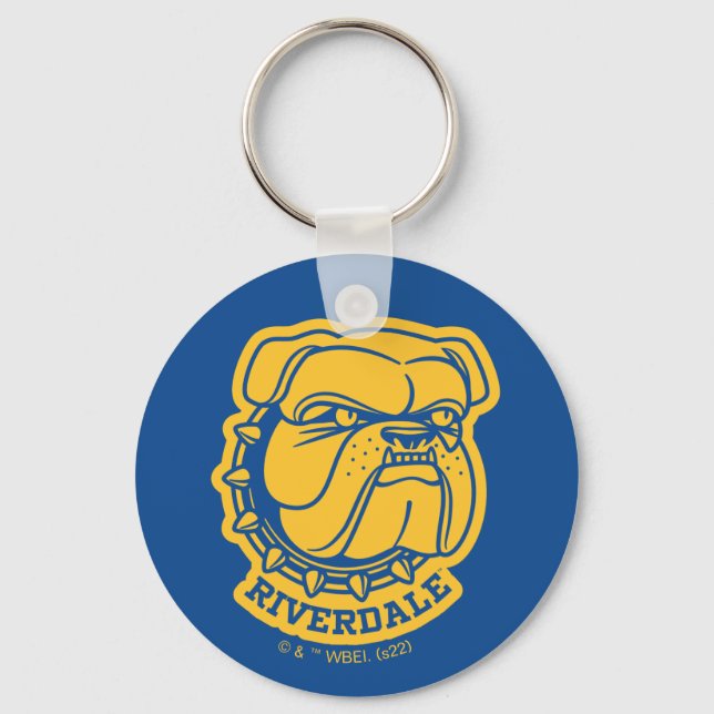 Porte-clés Riverdale Bulldog Head (Recto)