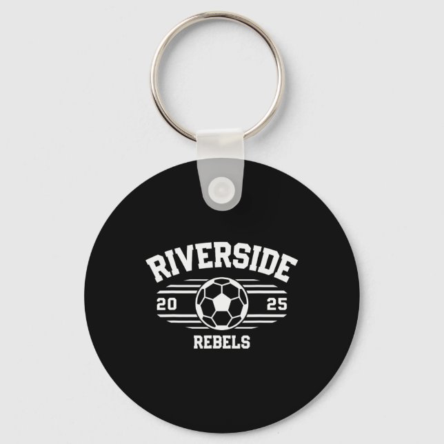 Porte-clés Riverside Rebels Soccer Ll 2025  (Recto)
