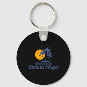 Porte-clés Riviera Maya Mexique Plage Touriste Souvenir Vacan