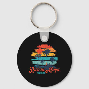 Porte-clés Riviera vintage Maya Mexico Plage Vibes Vacances S