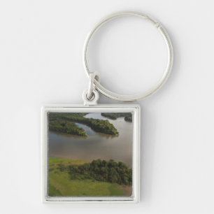 Porte-clés Rivière Essequibo, plus long fleuve de Guyane, et