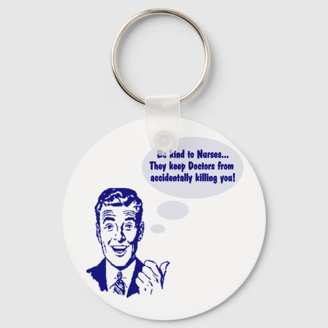 Porte-clés Riyah-Li Conçoit Des Infirmières (Recto)