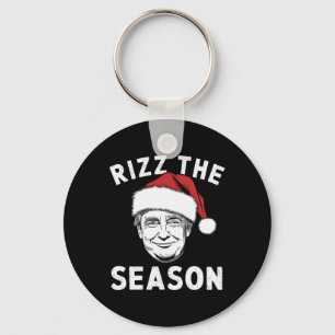 Porte-clés Rizz La Saison Drôle Trump Père Noël Noël