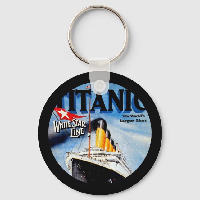 Porte-clés RMS Titanic Travel Ad (Recto)