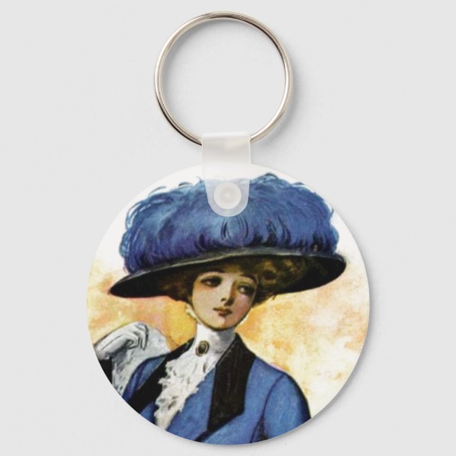 Porte-clés Robe vintage (Recto)