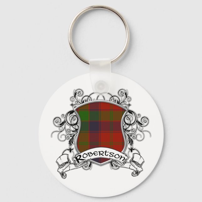 Porte-clés Robertson Tartan Shield (Recto)