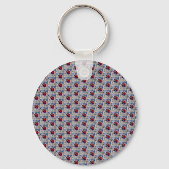 Porte-clés Robin de Noël (Recto)
