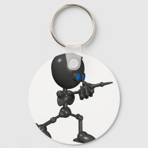 Porte-clés Robot 3D Bionic Boy - Finger Guns - Original