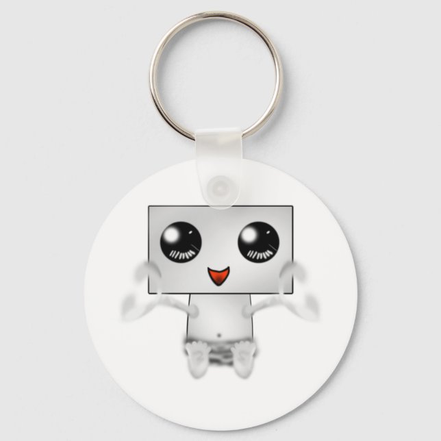 Porte-clés Robot mignon (Recto)