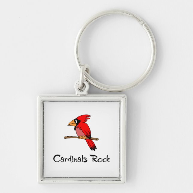 Porte-clés Roche de cardinaux (Devant)