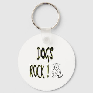 Porte-clés Roche de chiens ! Porte - clé