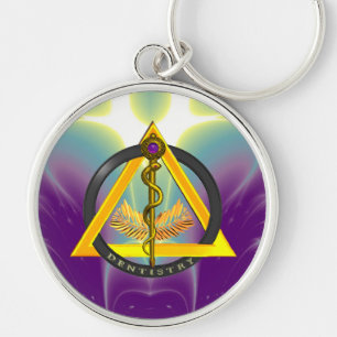 PORTE-CLÉS ROCHE DE LA DENTISSE DENTISTE ASCLEPIUS