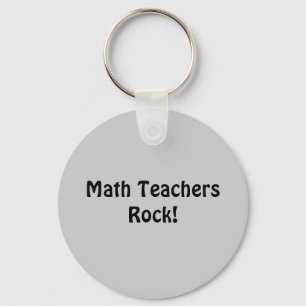 Porte-clés Roche de professeurs de maths !