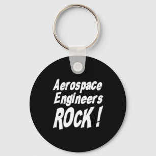 Porte-clés Roche d'ingénieurs aérospatiaux ! Porte - clé
