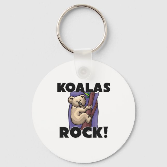 Porte-clés Rocher de Koalas (Recto)