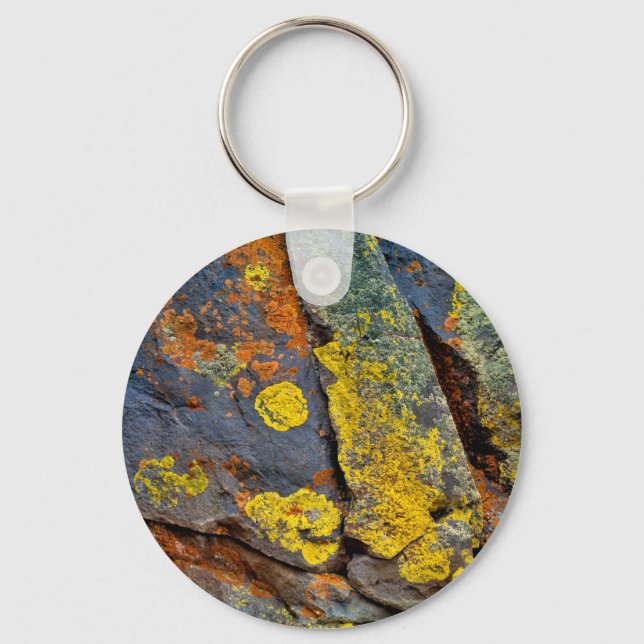 Porte-clés Rochers couverts de lichen (Recto)