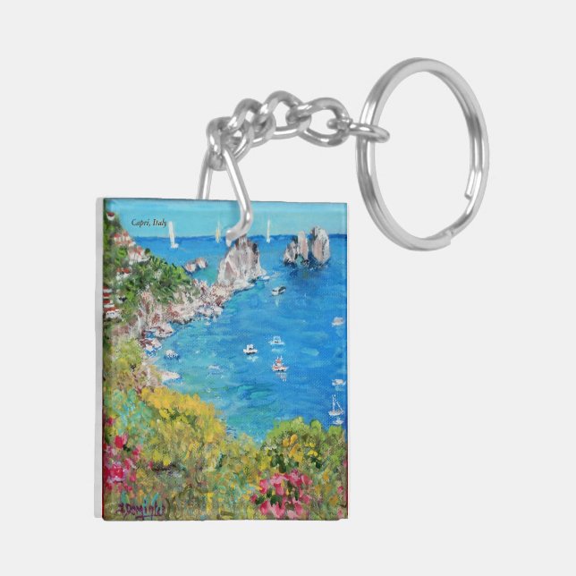 Porte-clés Roches de Faraglioni, porte - clé (Dos gauche)