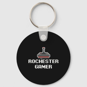 Porte-clés Rochester Gamer 8-bit City