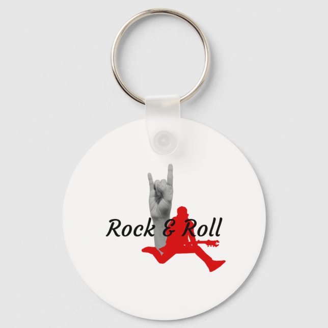 Porte-clés Rock And Roll (Recto)