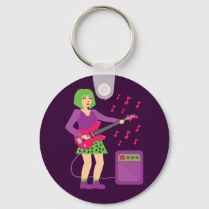 Porte-clés Rock Chick