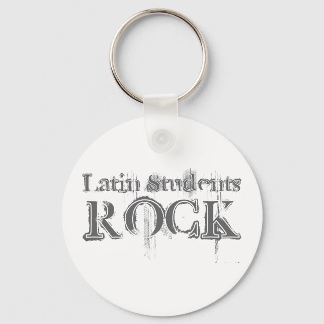Porte-clés Rock étudiant latin (Recto)