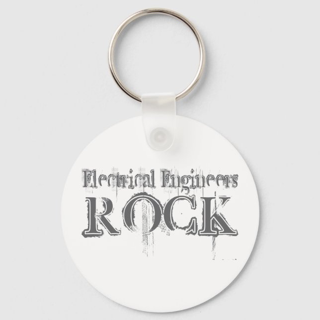 Porte-clés Rock Ingénieurs électriques (Recto)