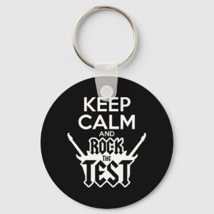 Porte-clés Rock Le Jour De Test Professeur Test State Idea Sc