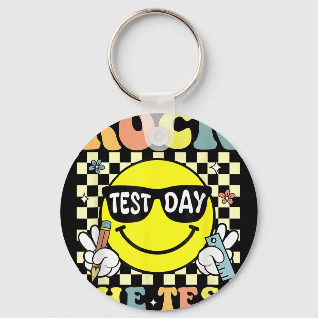 Porte-clés Rock Le Test Test Tester Enseignant Motivation (Recto)