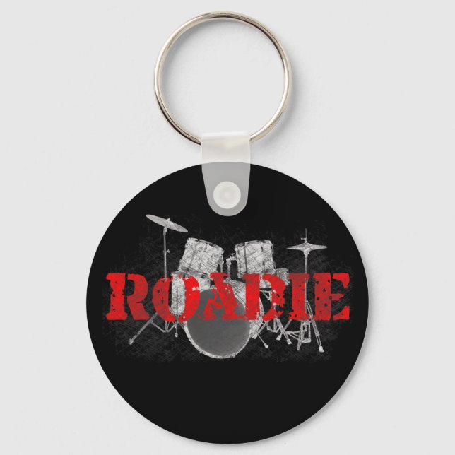 Porte-clés Rock 'n Roll Roadie Keychain (Recto)
