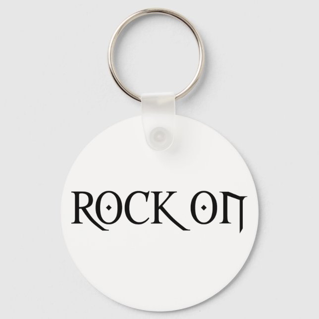 Porte-clés Rock On (Recto)