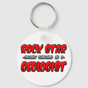 Porte-clés Rock Star...géologue