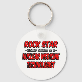 Porte-clés Rock Star .. Technologue en médecine nucléaire