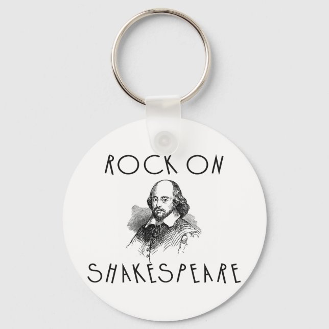 Porte-clés Rock Sur Shakespeare (Recto)