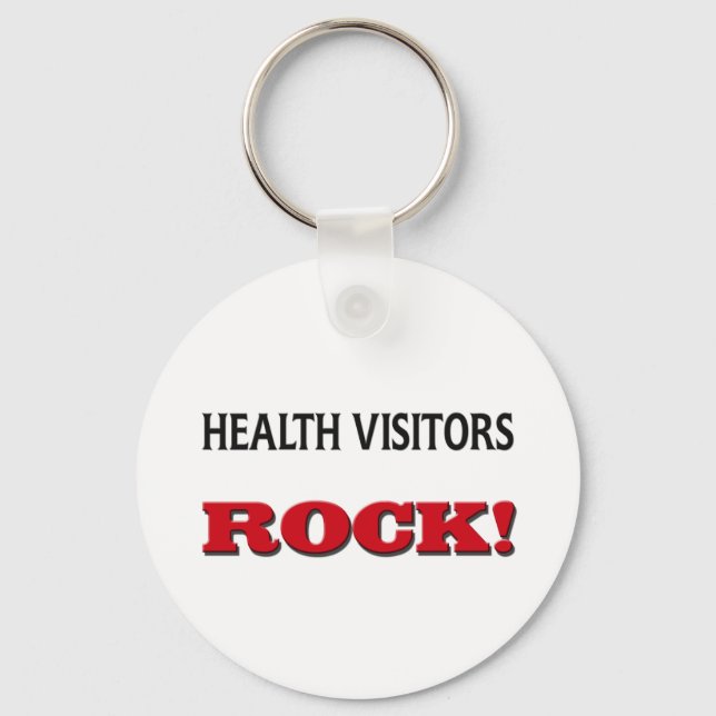 Porte-clés Rock Visiteurs de santé (Recto)