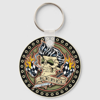 Porte-clés Rockabilly Rebel Keychain