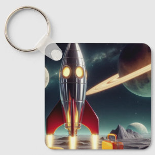 Porte-clés Rocket Space